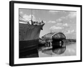 Northwich Swing Bridge-null-Framed Photographic Print