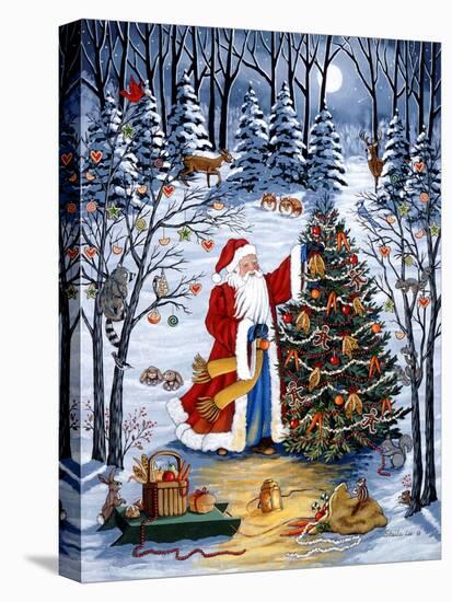 Northwoods Christmas-Sheila Lee-Stretched Canvas