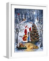 Northwoods Christmas-Sheila Lee-Framed Giclee Print