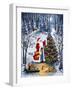 Northwoods Christmas-Sheila Lee-Framed Giclee Print