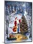 Northwoods Christmas-Sheila Lee-Mounted Giclee Print