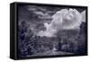 Northwoods Road Trip BW-Steve Gadomski-Framed Stretched Canvas