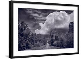 Northwoods Road Trip BW-Steve Gadomski-Framed Photographic Print