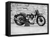 Norton Motorbike, an International Model 30, 1932-null-Framed Stretched Canvas