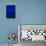 Norwalk, Connecticut, USA. Jellyfish in blue enclosure.-Karen Ann Sullivan-Framed Stretched Canvas displayed on a wall