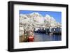 Norway, Austvagoya, Henningsvaer-Bernd Rommelt-Framed Photographic Print