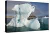 Norway, Barents Sea, Palander Bay, Zeipelodden. Large Iceberg in Palander Bay-Cindy Miller Hopkins-Stretched Canvas