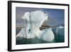 Norway, Barents Sea, Palander Bay, Zeipelodden. Large Iceberg in Palander Bay-Cindy Miller Hopkins-Framed Photographic Print