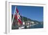 Norway, Bergen, Bryggen Hanseatic Neighborhood, Tyskebryggen, German Wharf-null-Framed Giclee Print
