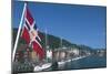Norway, Bergen, Bryggen Hanseatic Neighborhood, Tyskebryggen, German Wharf-null-Mounted Giclee Print
