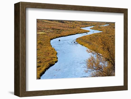 Norway, Dovre, Fall on Grimsdalselva River-K. Schlierbach-Framed Photographic Print