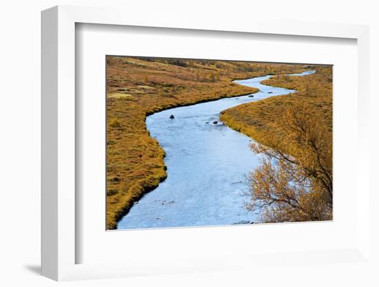 Norway, Dovre, Fall on Grimsdalselva River-K. Schlierbach-Framed Photographic Print