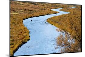Norway, Dovre, Fall on Grimsdalselva River-K. Schlierbach-Mounted Photographic Print