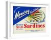 Norway Fine Foods Sild Sardines-null-Framed Art Print