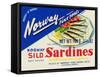 Norway Fine Foods Sild Sardines-null-Framed Stretched Canvas