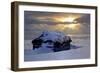 Norway, Finnmark, Eastern Finnmark, Wooden Hut-Bernd Rommelt-Framed Photographic Print