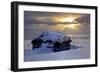 Norway, Finnmark, Eastern Finnmark, Wooden Hut-Bernd Rommelt-Framed Photographic Print