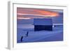 Norway, Finnmark, Eastern Finnmark, Wooden Hut-Bernd Rommelt-Framed Photographic Print