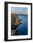 Norway, Finnmark, Loppa. Bird nesting cliffs overlooking the Norwegian Sea.-Fredrik Norrsell-Framed Photographic Print