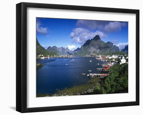 Norway, Fishing Village of Reine, Lofoten Islands, Nordland-Gavin Hellier-Framed Photographic Print