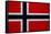 Norway Flag-igor stevanovic-Framed Stretched Canvas