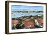 Norway. Horten. 19th Century. View of the City with the Port and Arsenal of the State with the…-null-Framed Giclee Print