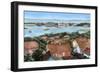 Norway. Horten. 19th Century. View of the City with the Port and Arsenal of the State with the…-null-Framed Giclee Print