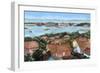 Norway. Horten. 19th Century. View of the City with the Port and Arsenal of the State with the…-null-Framed Giclee Print