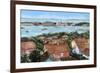 Norway. Horten. 19th Century. View of the City with the Port and Arsenal of the State with the…-null-Framed Giclee Print