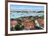 Norway. Horten. 19th Century. View of the City with the Port and Arsenal of the State with the…-null-Framed Giclee Print