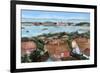 Norway. Horten. 19th Century. View of the City with the Port and Arsenal of the State with the…-null-Framed Giclee Print