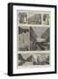 Norway Illustrated-null-Framed Giclee Print