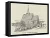 Norway Illustrated-null-Framed Stretched Canvas