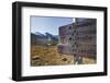 Norway, Jotunheimen National Park, Gravdalen, Signpost-Rainer Mirau-Framed Photographic Print