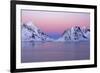 Norway, Lofoten, Moskenesoya, Kirkefjord, Pure Mountains-Bernd Rommelt-Framed Photographic Print