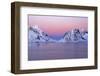 Norway, Lofoten, Moskenesoya, Kirkefjord, Pure Mountains-Bernd Rommelt-Framed Photographic Print