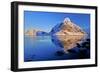 Norway, Lofoten, Moskenesoya, Kirkefjord, Pure Mountains-Bernd Rommelt-Framed Photographic Print