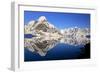 Norway, Lofoten, Moskenesoya, Kirkefjord, Pure Mountains-Bernd Rommelt-Framed Photographic Print