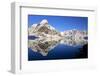 Norway, Lofoten, Moskenesoya, Kirkefjord, Pure Mountains-Bernd Rommelt-Framed Photographic Print