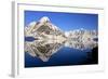 Norway, Lofoten, Moskenesoya, Kirkefjord, Pure Mountains-Bernd Rommelt-Framed Photographic Print