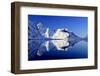 Norway, Lofoten, Moskenesoya, Kirkefjord, Pure Mountains-Bernd Rommelt-Framed Photographic Print