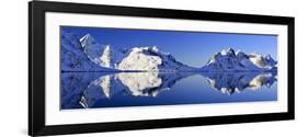 Norway, Lofoten, Moskenesoya Pure Mountains-Bernd Rommelt-Framed Photographic Print