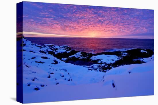 Norway, Lofoten, Moskenesoya Vestfjord-Bernd Rommelt-Stretched Canvas