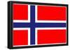 Norway National Flag Poster Print-null-Framed Poster