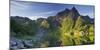 Norway, Nordland, Lofoten, Austvagoya, Higravfjorden-Rainer Mirau-Mounted Photographic Print