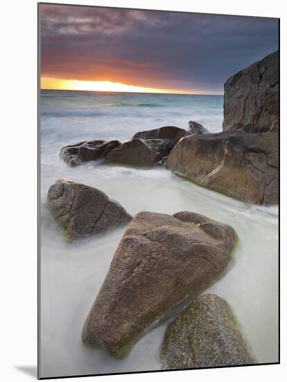 Norway, Nordland, Lofoten, Gimsoystraumen, Vestvagoya, Rock-Rainer Mirau-Mounted Photographic Print