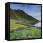 Norway, Nordland, Lofoten, Myrlandsfjorden-Rainer Mirau-Framed Stretched Canvas