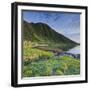 Norway, Nordland, Lofoten, Myrlandsfjorden-Rainer Mirau-Framed Photographic Print