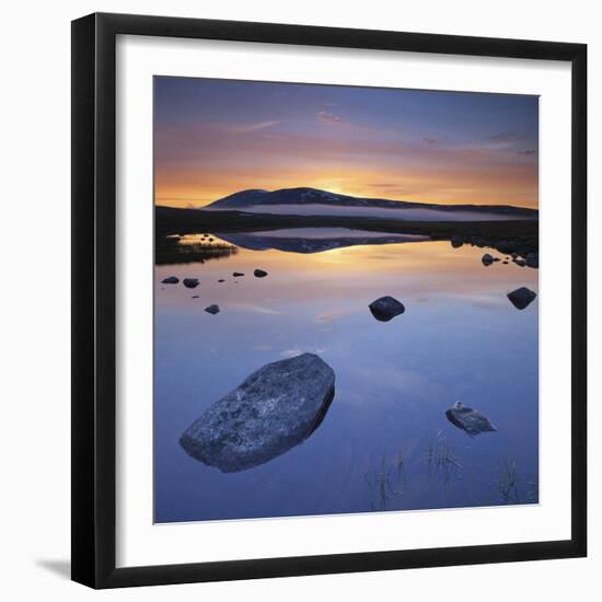 Norway, Nordland, Saltfjellet Svartisen National Park, Semskadalen, Semskfjelle-Rainer Mirau-Framed Photographic Print