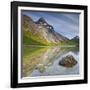 Norway, Nordland, Tysfjord, Stefjordbotn, Stetind, Stefjord-Rainer Mirau-Framed Photographic Print